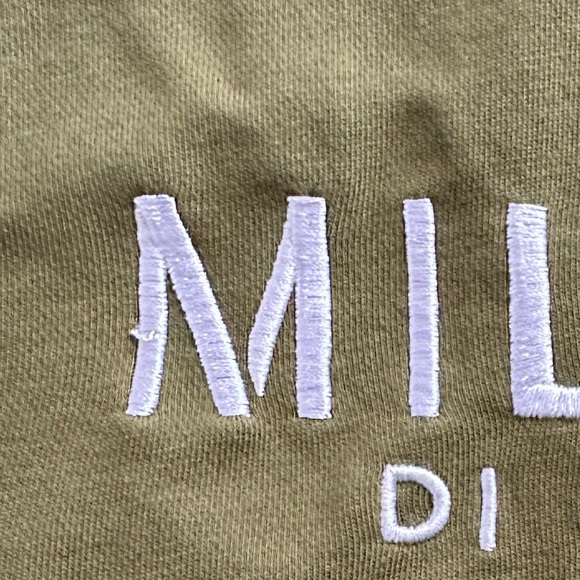 Green Milano Di Rouge Sweatshirt (has minor flaws seen in pictures) - Picture 6 of 8